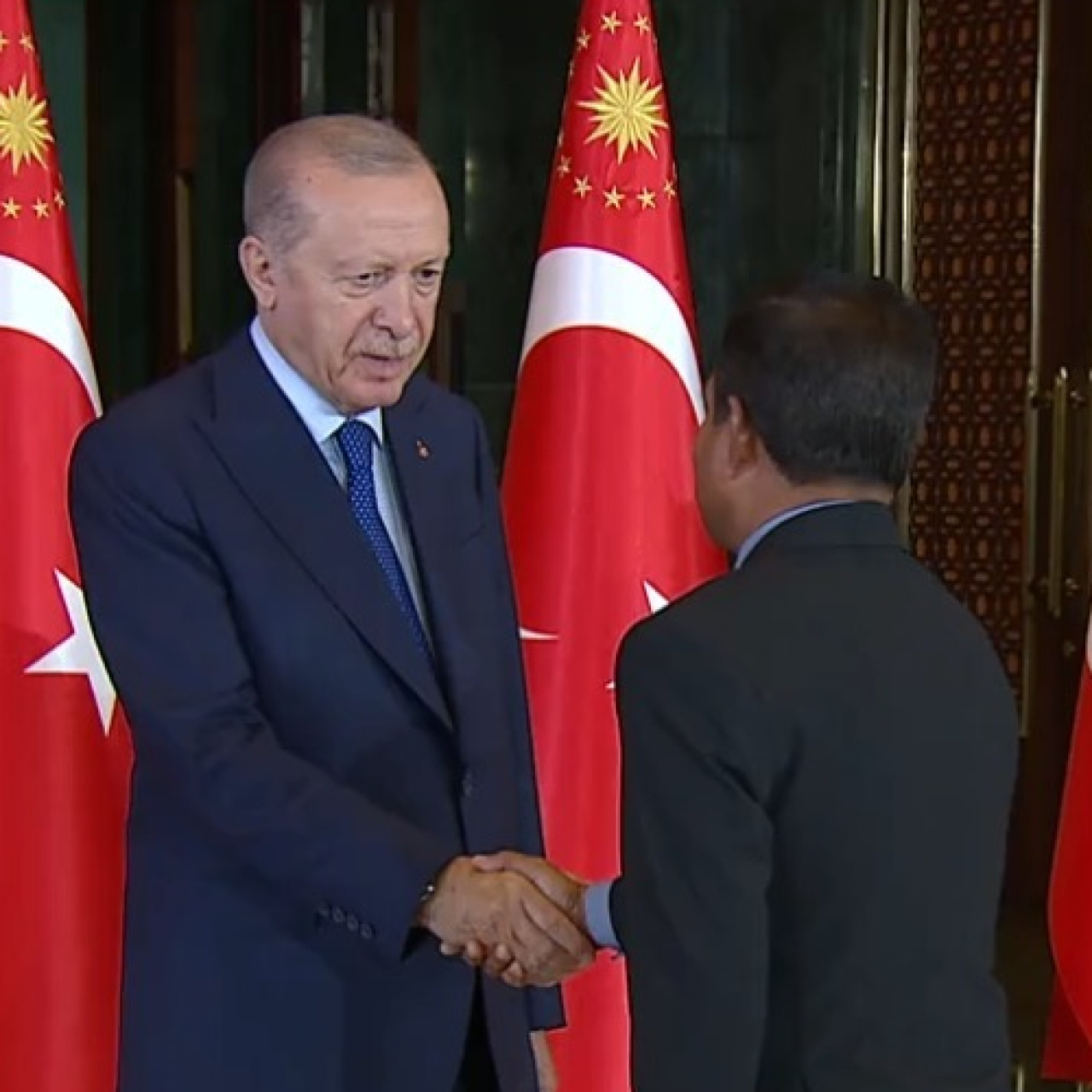Beştepe'de 30 Ağustos töreni