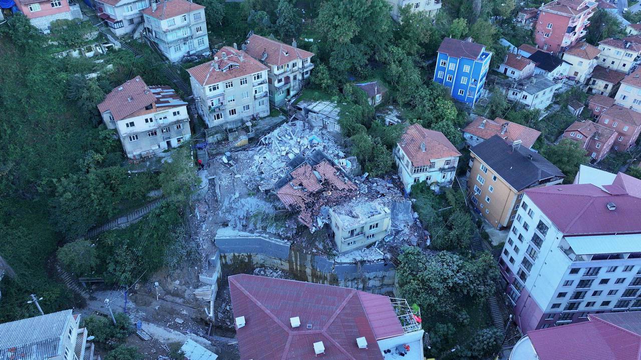 Zonguldak'taki bina çökmesine ilişkin soruşturmada 3 tutuklama