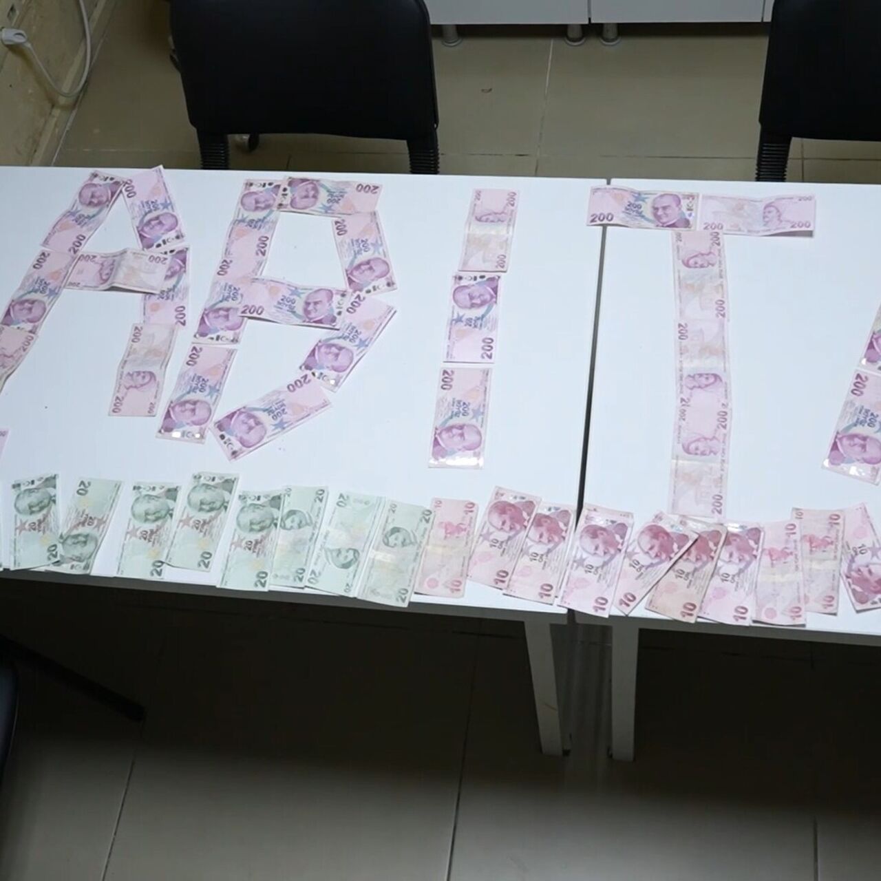 Antalya'da dilenciden 17 bin lira çıktı