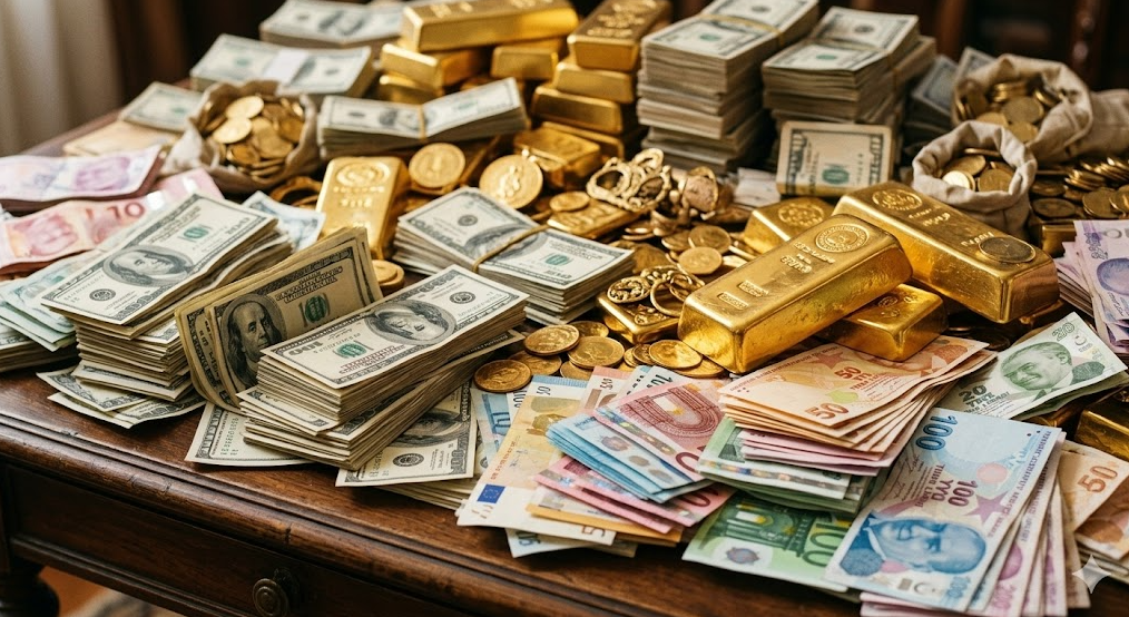Altın 3 ayın zirvesine çıktı: Dolar/TL rekor kırdı