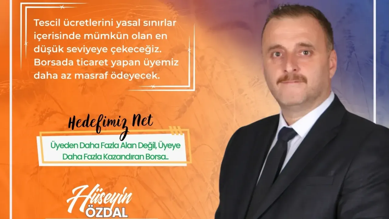 Özdal'dan Üyelere Nefes Aldıracak Vaat: Tescil Ücretleri Düşecek