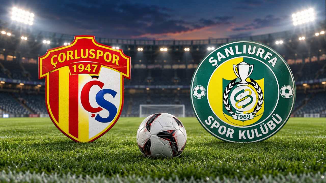 Çorluspor 1947 - Şanlıurfaspor maçı hangi kanalda, saat kaçta?