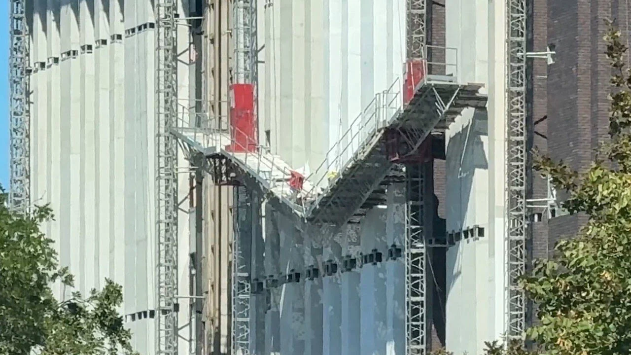 Kağıthane’de inşaat platformu çöktü: Mahsur kalan 4 işçi kurtarıldı
