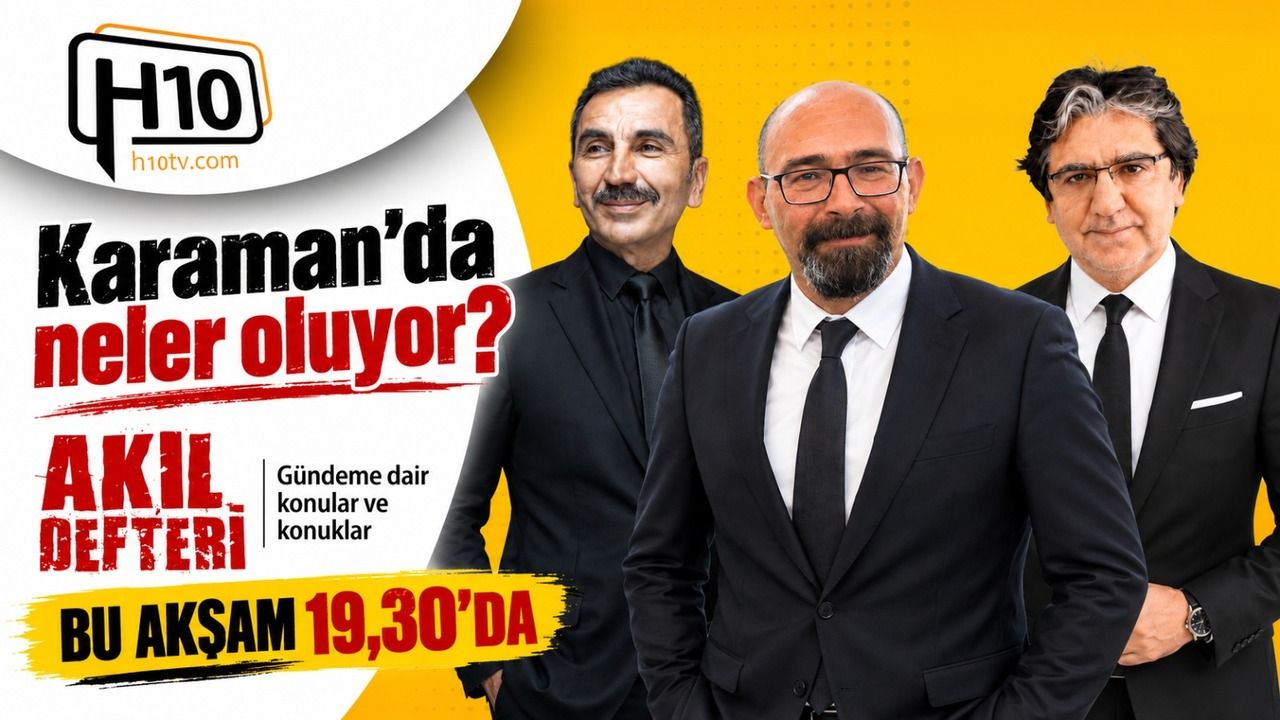 Akıl Defteri programında Karaman gündemi canlı yayında ele alınacak
