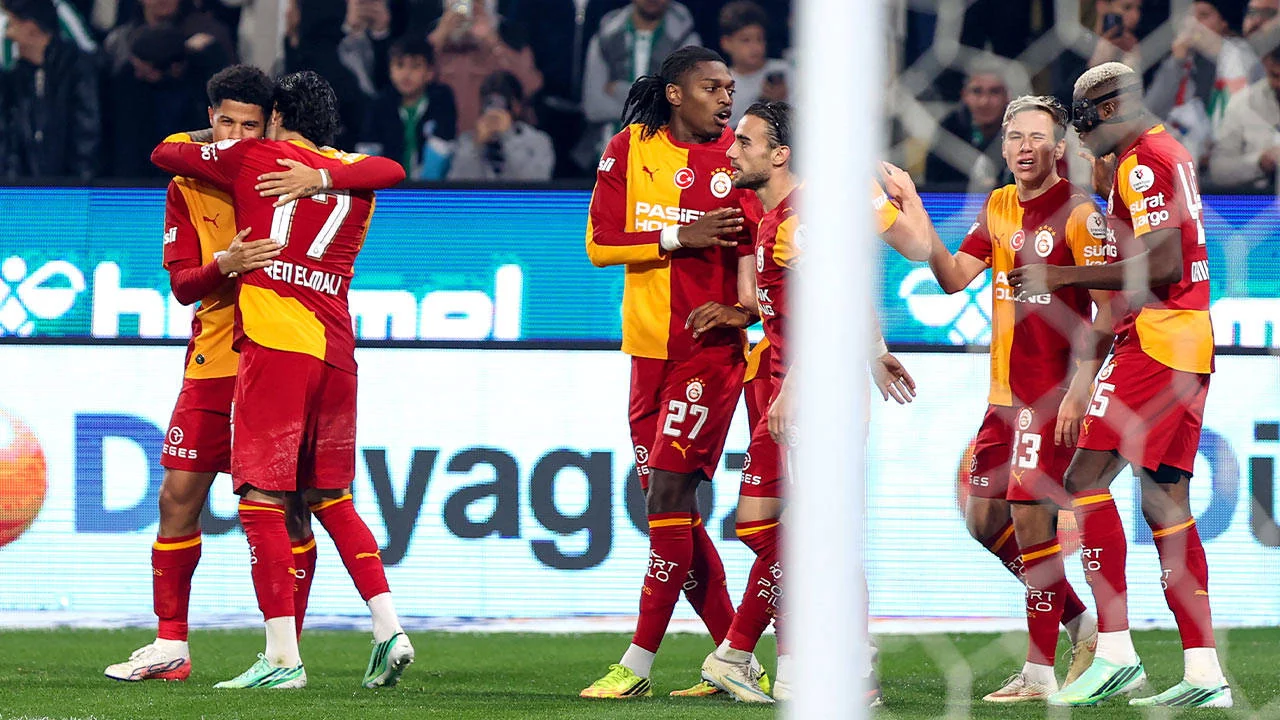 Galatasaray, Konyaspor deplasmanında rahat kazandı