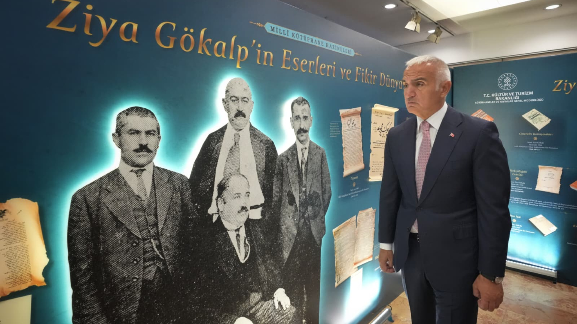 Ziya Gökalp’in fikrî mirası Millî Kütüphane'nde