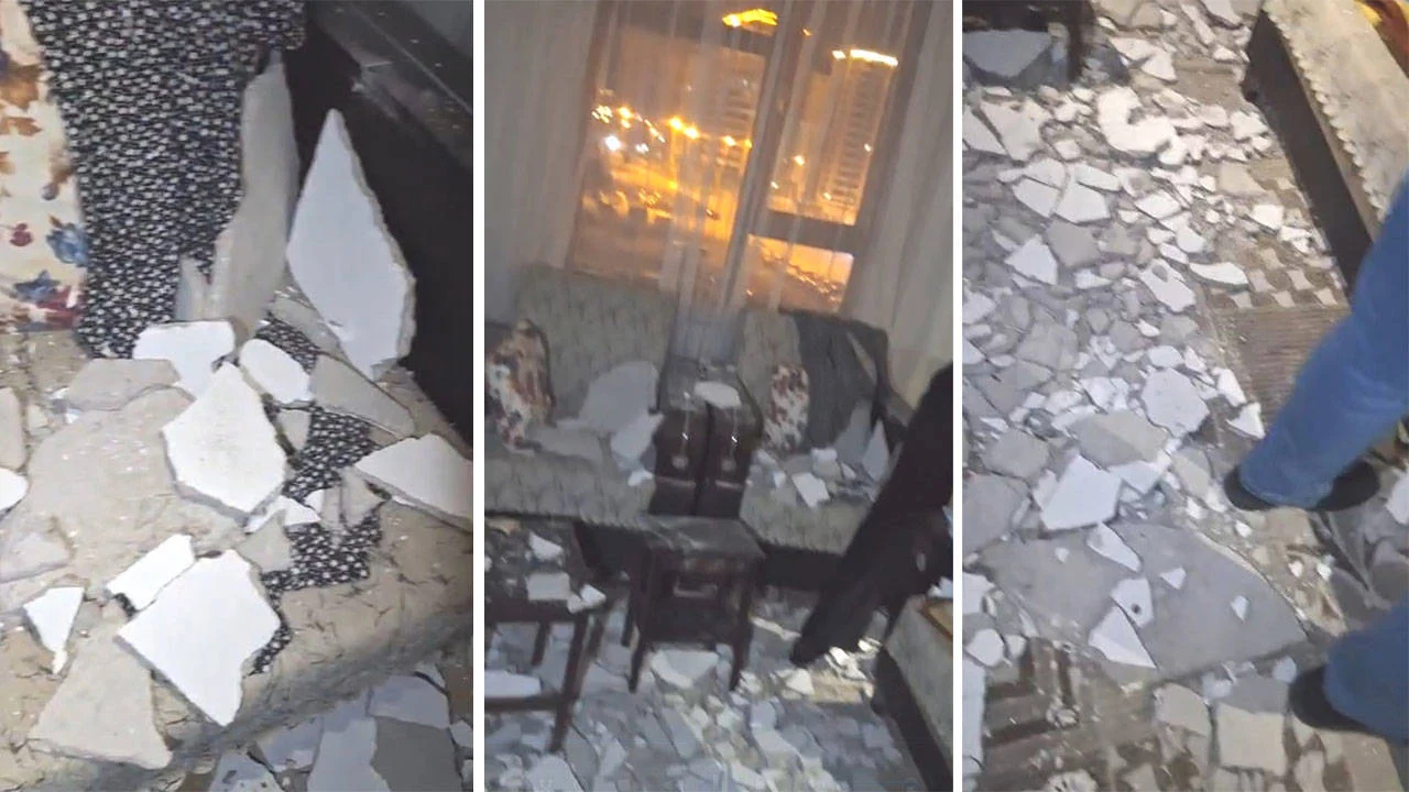 Kayseri'de bir evin tavanı çöktü: Molozların altına kalan 75 yaşındaki kadın yaralandı