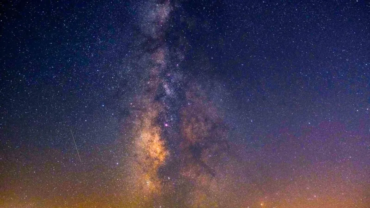 Karaman’da Perseid meteor yağmuru görüntülendi