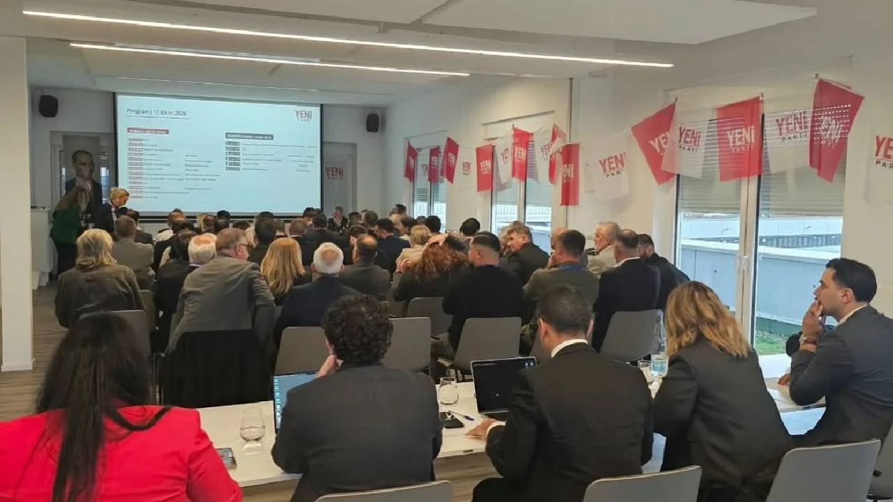 YENİ Parti 1. Yurtdışı Birlikleri Çalıştayı Stuttgart'ta düzenlendi