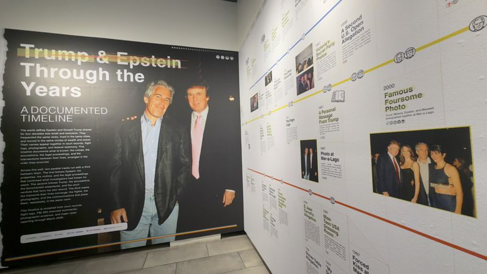 Trump'a Epstein protestosu