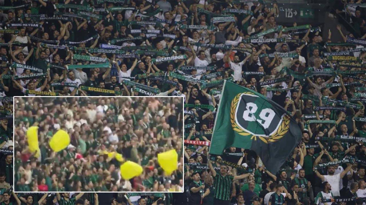 Amedspor maçında ‘sarı torba’ gösteren 5 kişiye ev hapsi