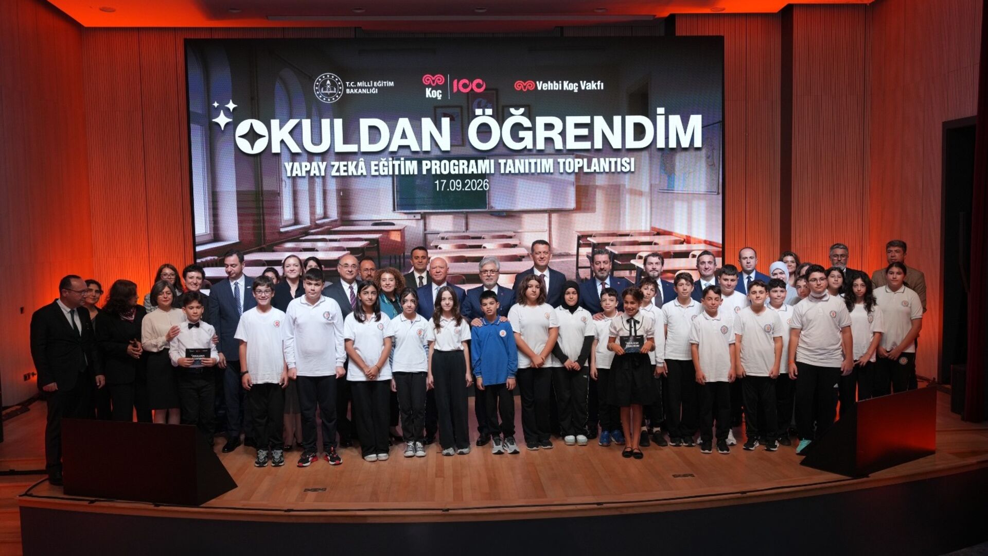 Ortaokul öğrencileri için 'Yapay Zeka Eğitim Programı' hayata geçirildi