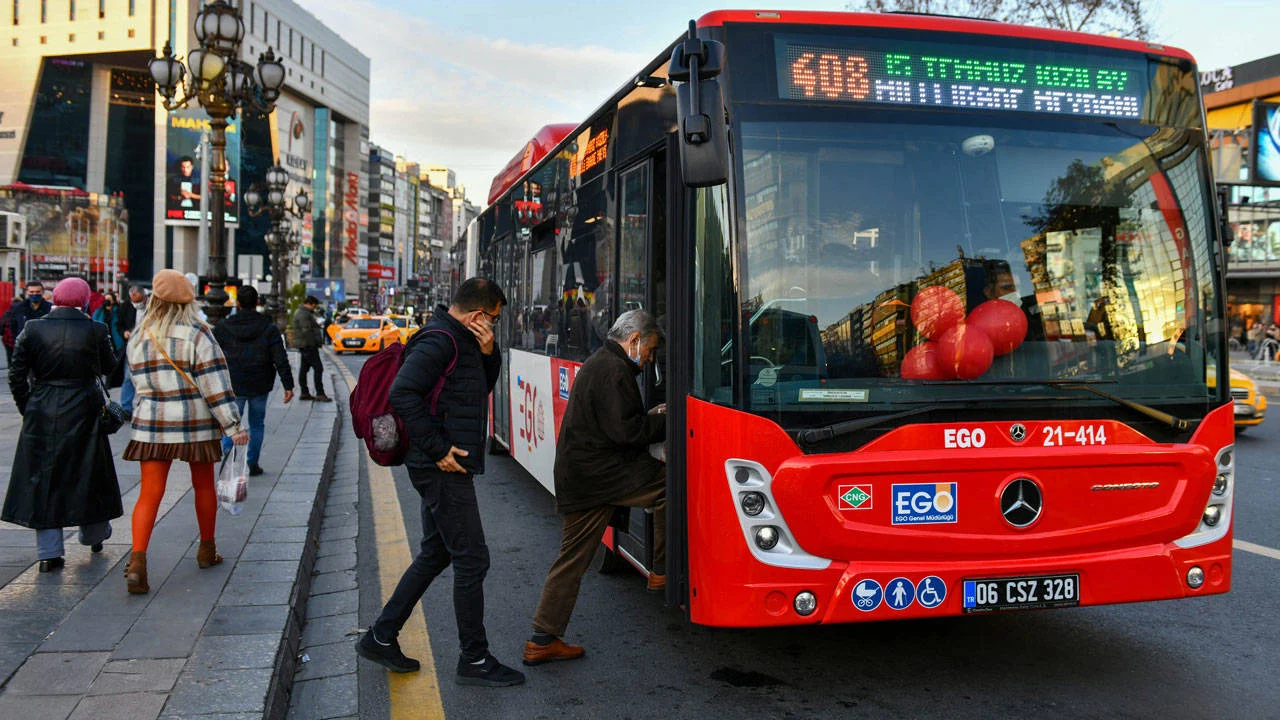 Ankara'da toplu taşımaya zam
