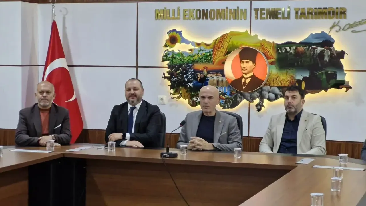 AK Parti’den Karaman Ziraat Odası Başkanı Mehmet Bayram’a Ziyaret