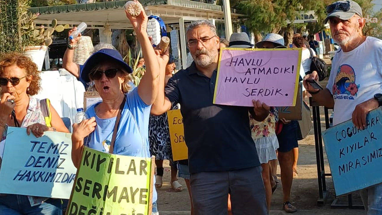 Gümüşlük’te "Kıyılar Halkındır" eylemi 8’inci haftasında: Yetkililere çağrı