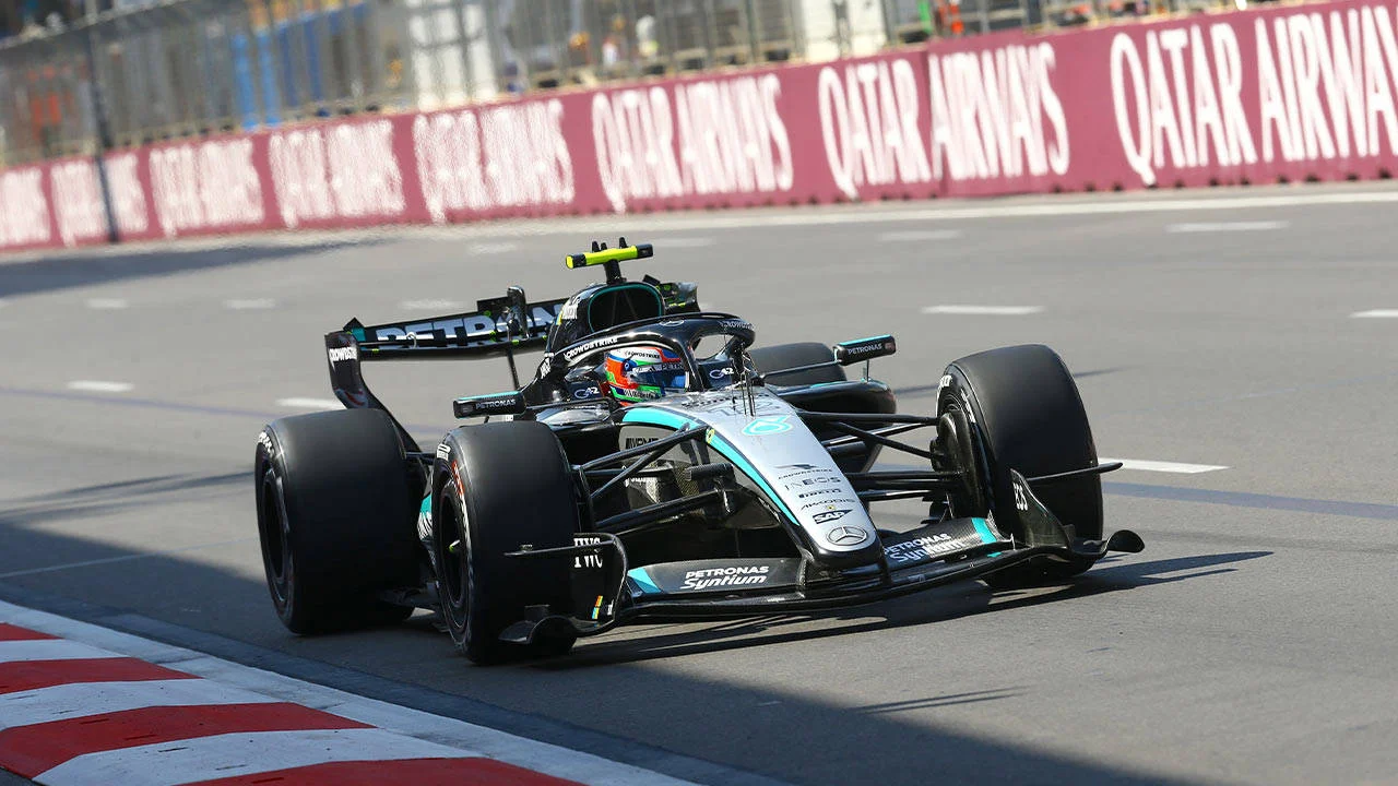 Azerbaycan Grand Prix’sinde yarış günü: George Russell polede, şampiyona lideri Antonelli gerilerden başlayacak