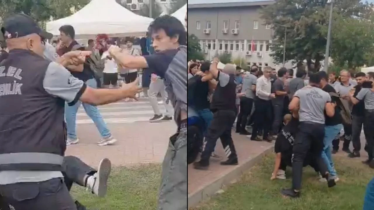 Ege Üniversitesi'nde stant açan öğrenciler gözaltına alındı