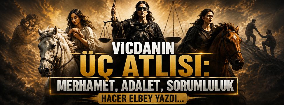 Vicdanın Üç Atlısı: Merhamet, Adalet, Sorumluluk