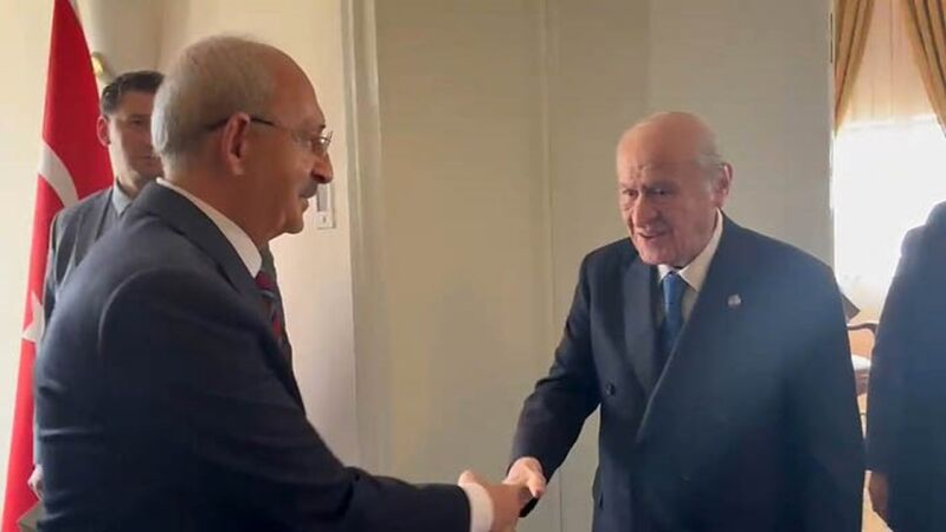 Bahçeli, Kılıçdaroğlu ile görüştü