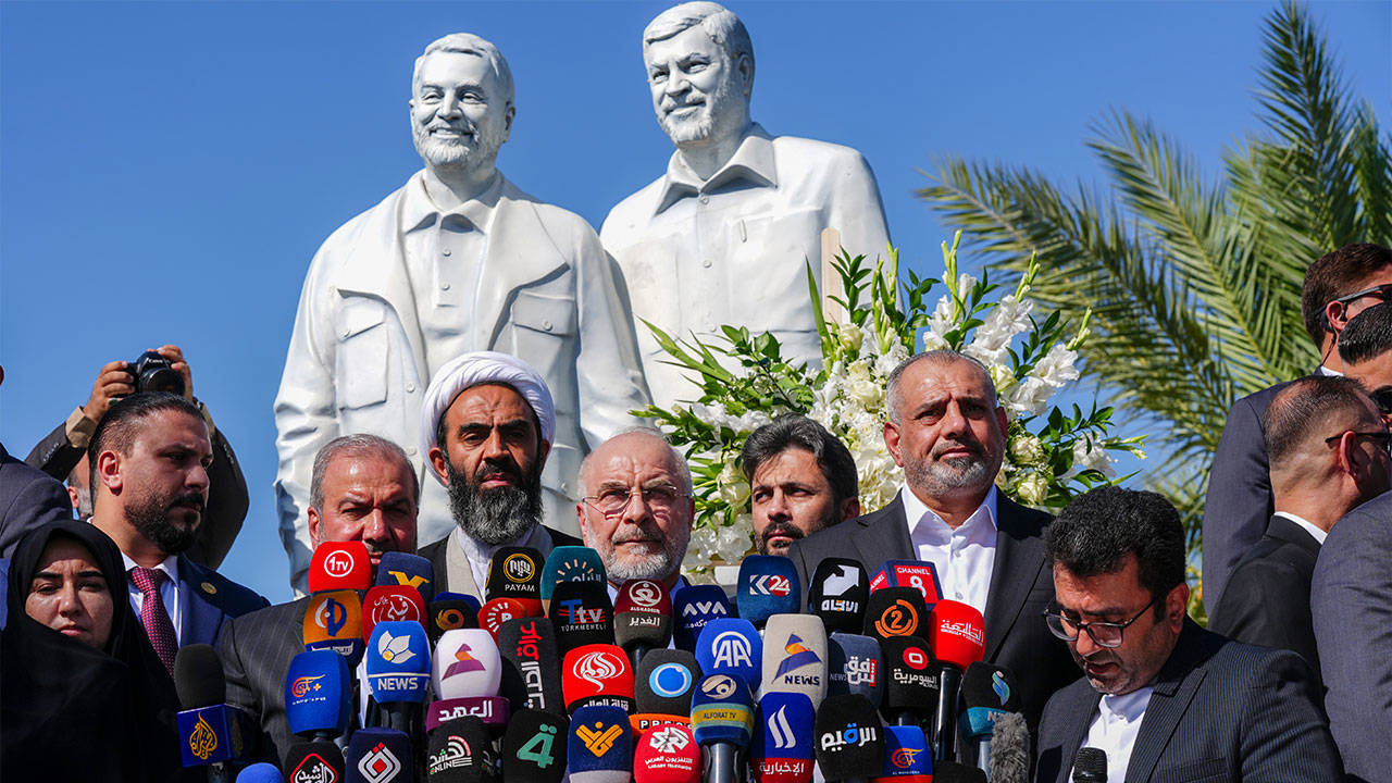İran Meclis Başkanı Kalibaf Irak'ta: Süleymani'nin mezarını ziyaret etti