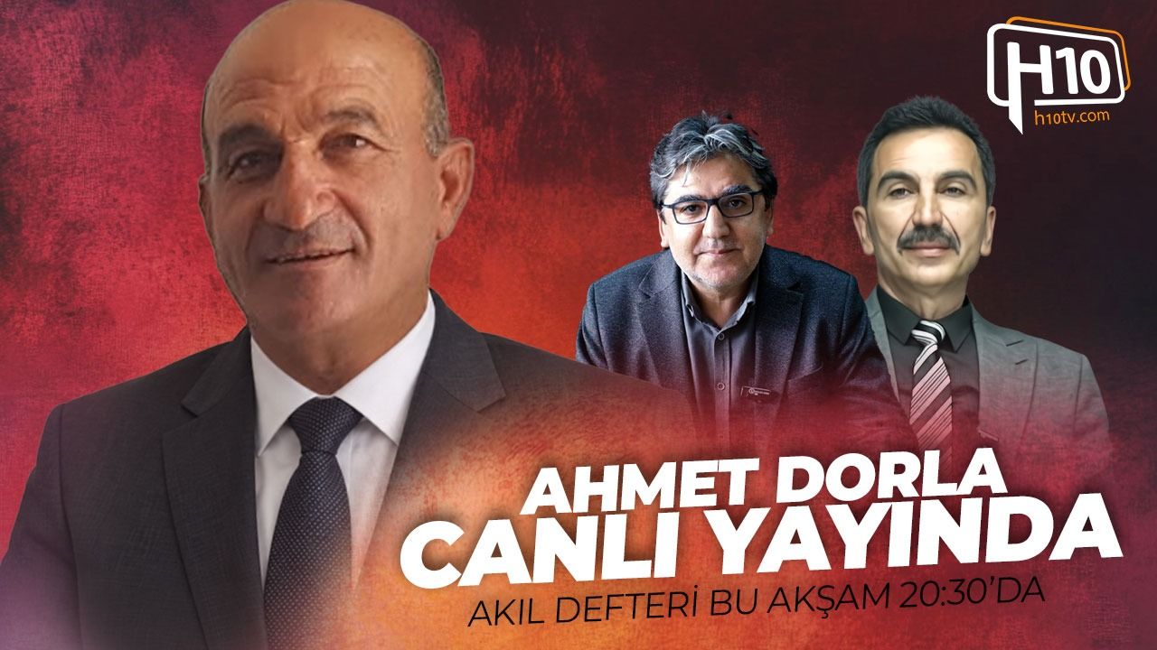 Ahmet Dorla H10 TV Canlı Yayınında
