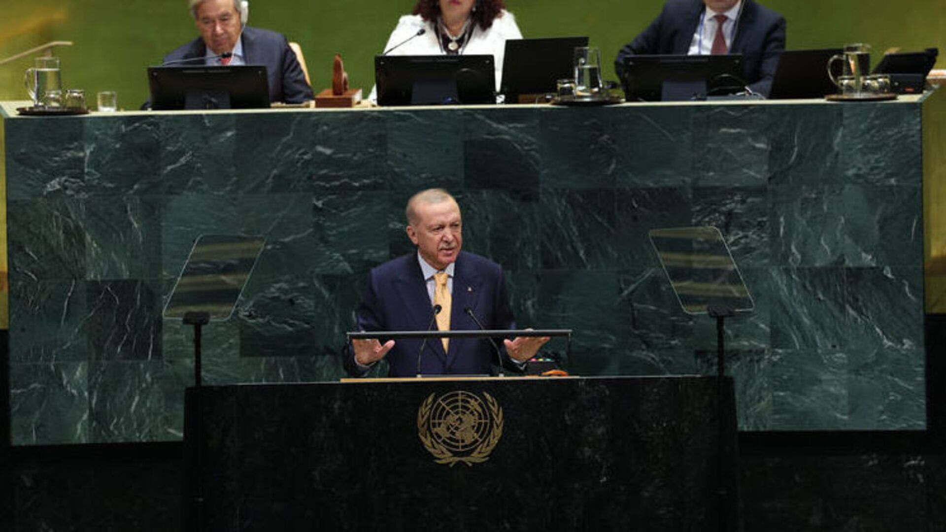 Cumhurbaşkanı Erdoğan'dan BM'de yoğun diplomasi trafiği