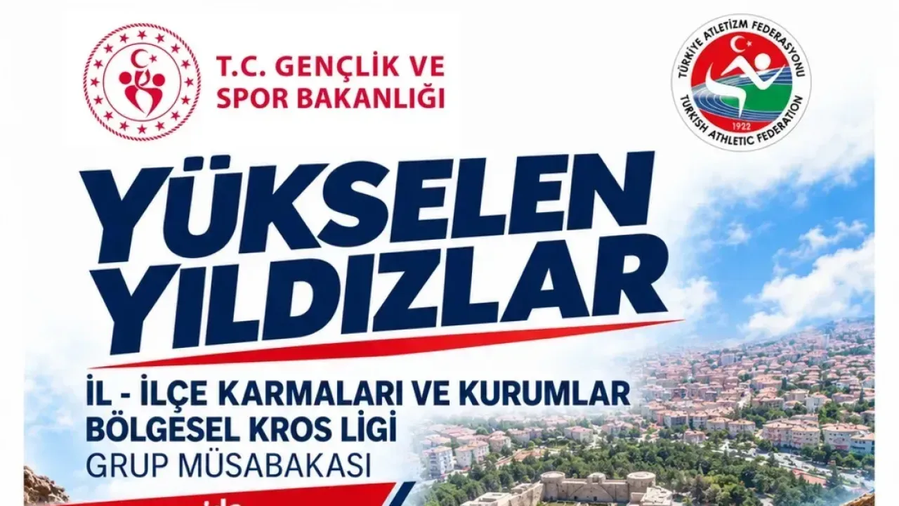 Karaman’da Yükselen Yıldızlar Kros Ligi Heyecanı Yaşanacak
