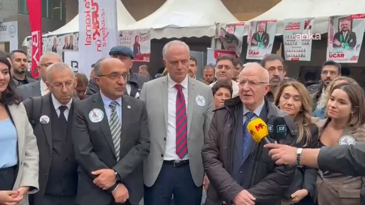 Baro seçiminin ardından İbrahim Kaboğlu'ndan ilk açıklama: “Hukuk yolunda yolumuz açık olsun. Hoşça kalın”