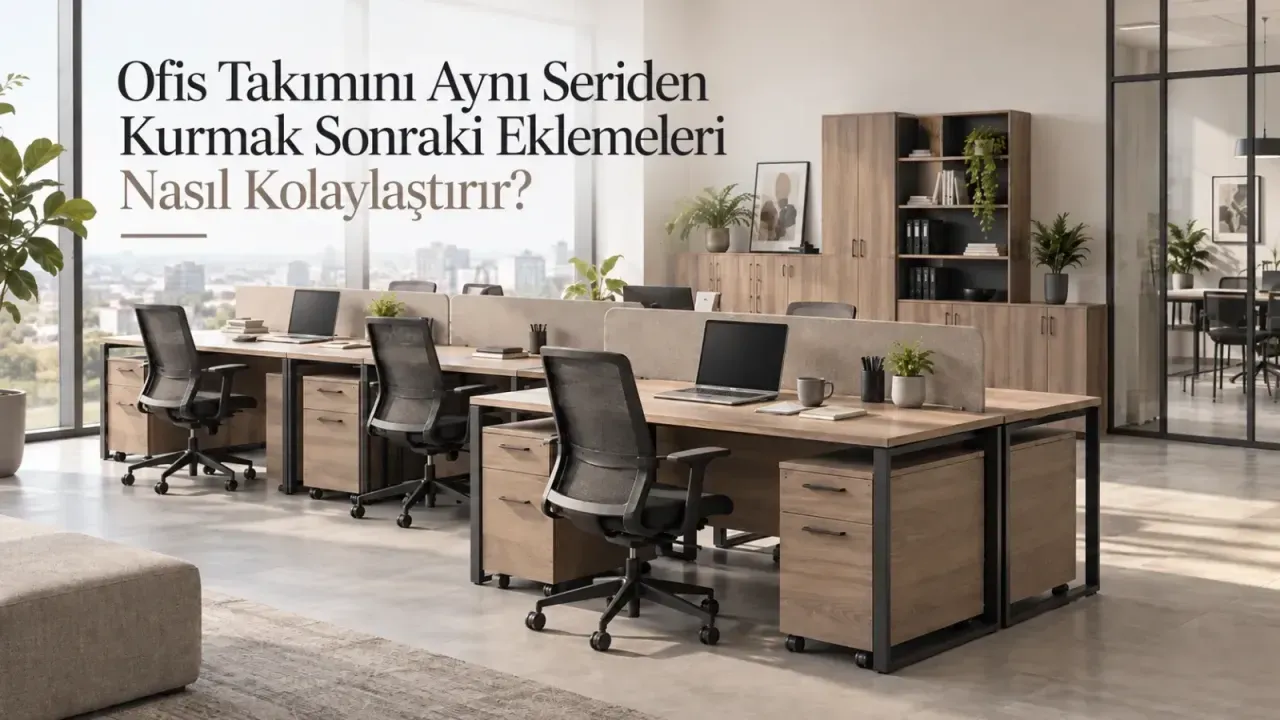Ofis Takımını Aynı Seriden Kurmak Sonraki Eklemeleri Nasıl Kolaylaştırır?
