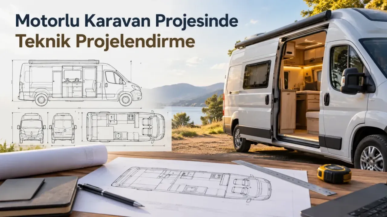 Motorlu Karavan Projesinde Teknik Projelendirme