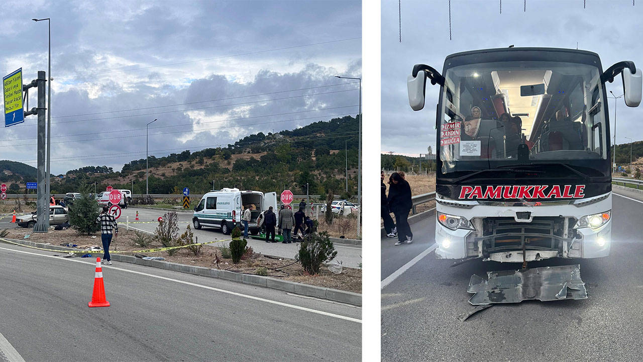 Çanakkale'de yolcu otobüsüyle otomobil çarpıştı: 2 kişi hayatını kaybetti