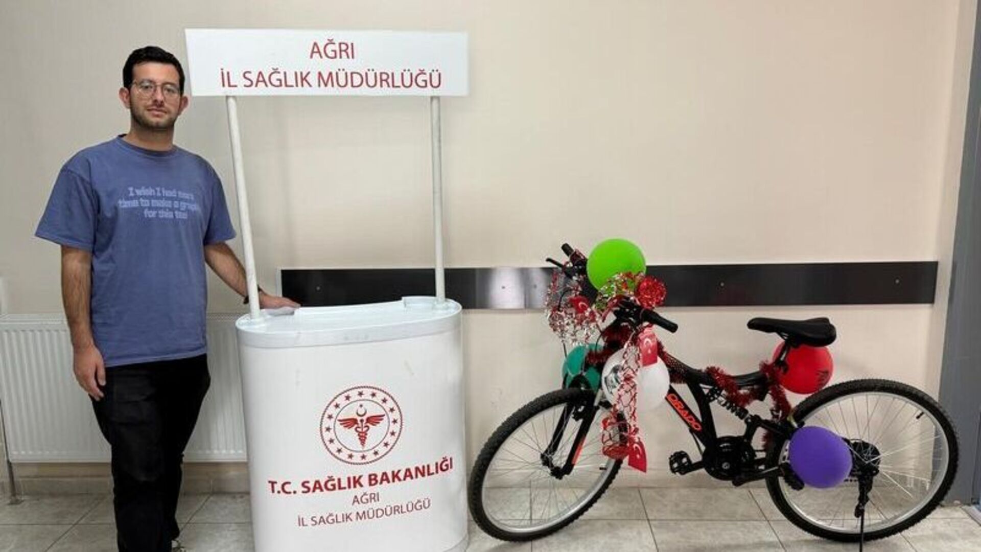 Ağrı'da "Sigarayı bırak, Bisikleti kap" kampanyası