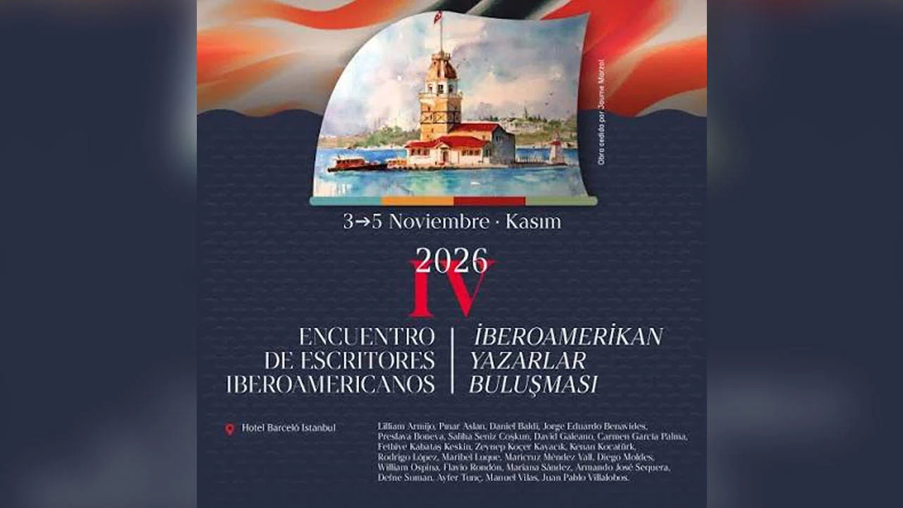IV. İberoamerikan Yazarlar Buluşması 3 Kasım'da