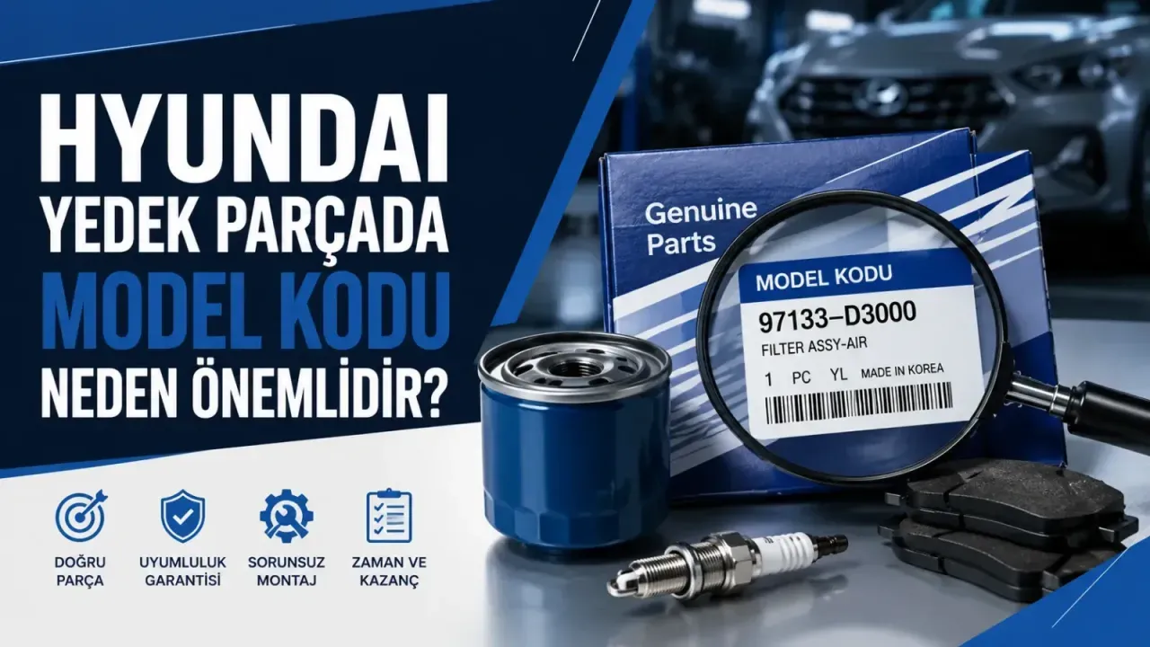 Hyundai Yedek Parçada Model Kodu Neden Önemlidir?
