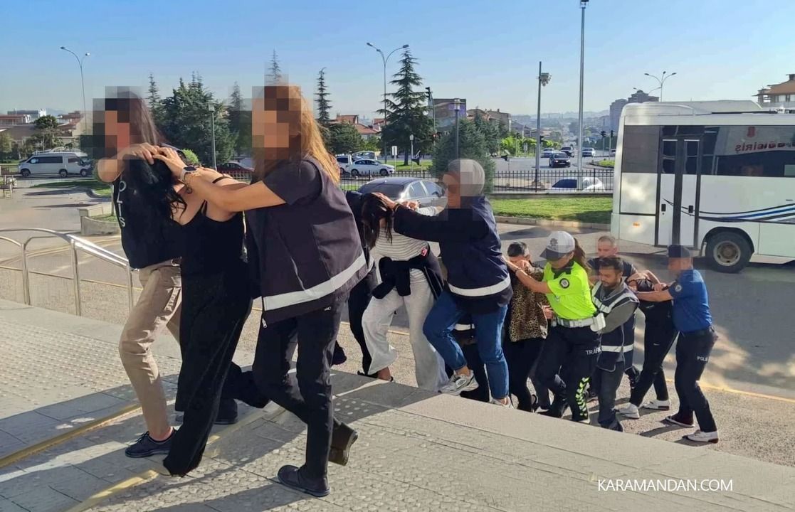 Çocukları hedef alan suç örgütüne darbe; ikisi kadın 8 kişi tutuklandı