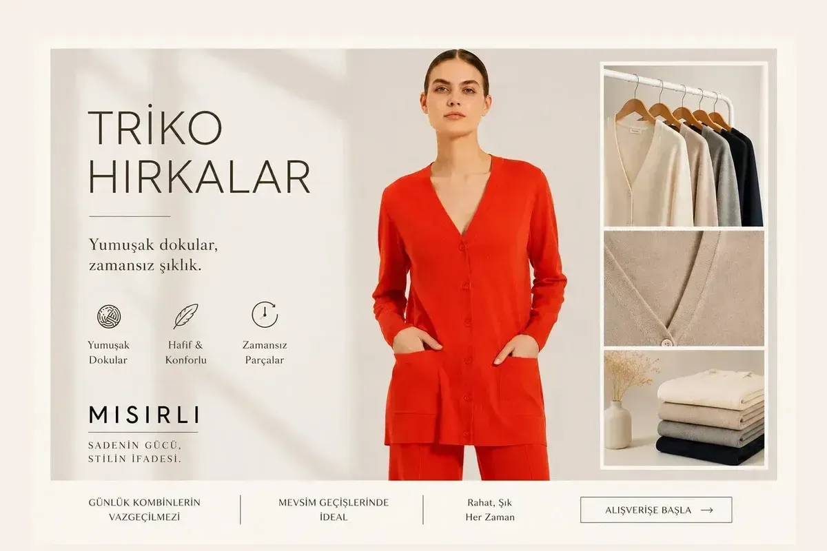 Triko Etek Takım: Tek Dokuyla Kurulan Zahmetsiz Şıklık