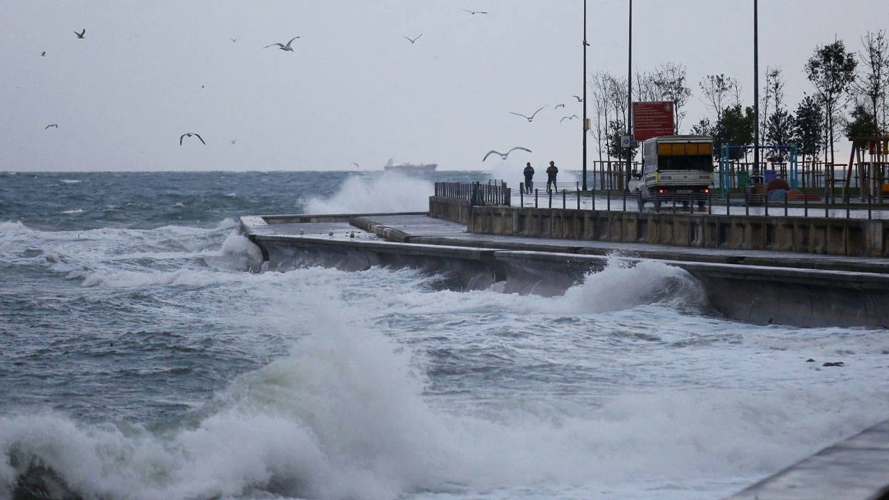 Meteoroloji’den Marmara Denizi için fırtına uyarısı