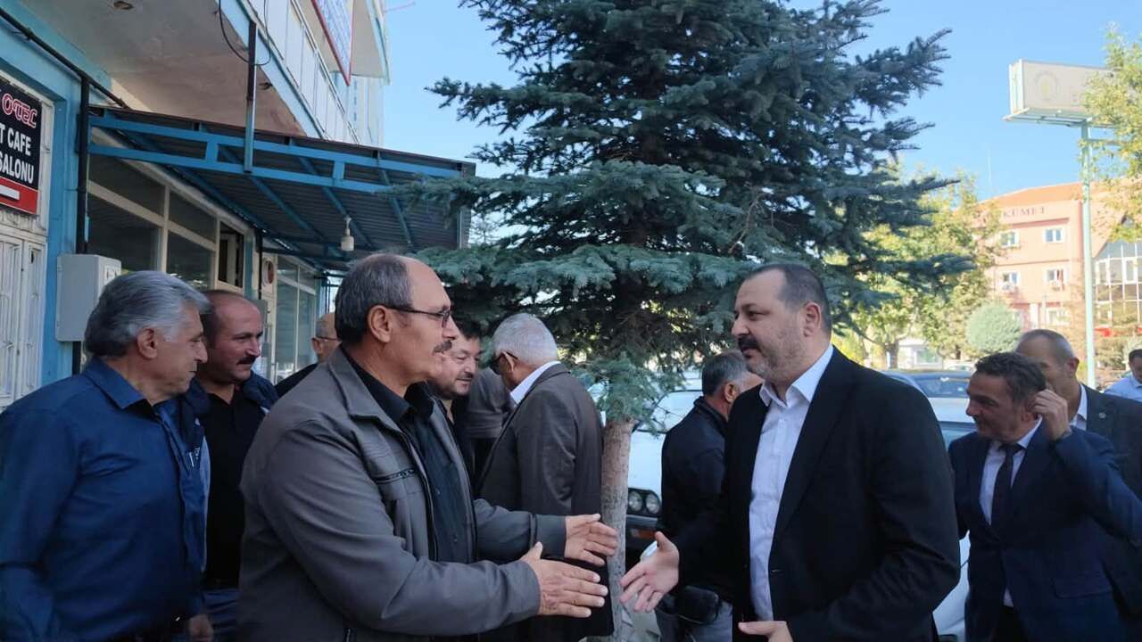 AK Parti Karaman İl Teşkilatı Ayrancı’da Muhtarlarla Buluştu