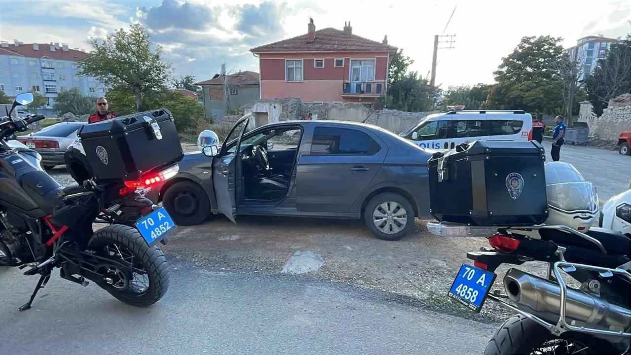 Karaman’da ’dur’ ihtarına uymayan alkollü sürücüye 245 bin lira ceza