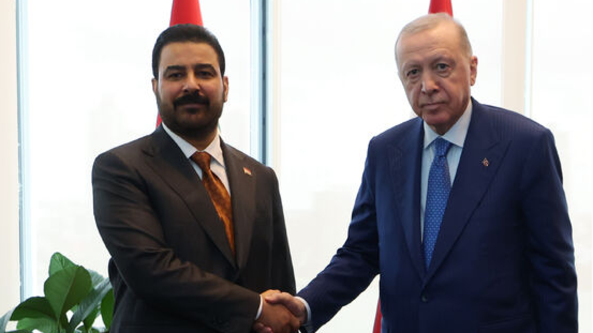 Cumhurbaşkanı Erdoğan, Irak Başbakanı ile görüştü