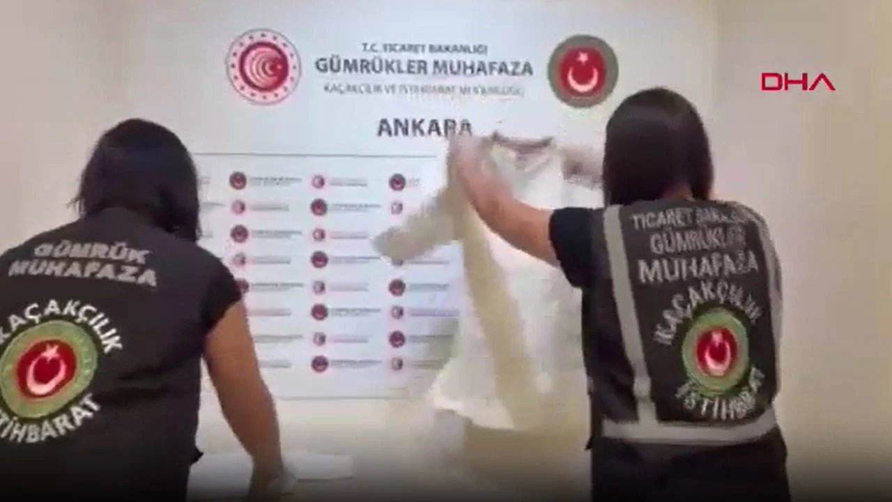 Esenboğa Havalimanı'nda uyuşturucu operasyonu: Kilolarca metamfetamin ele geçirildi