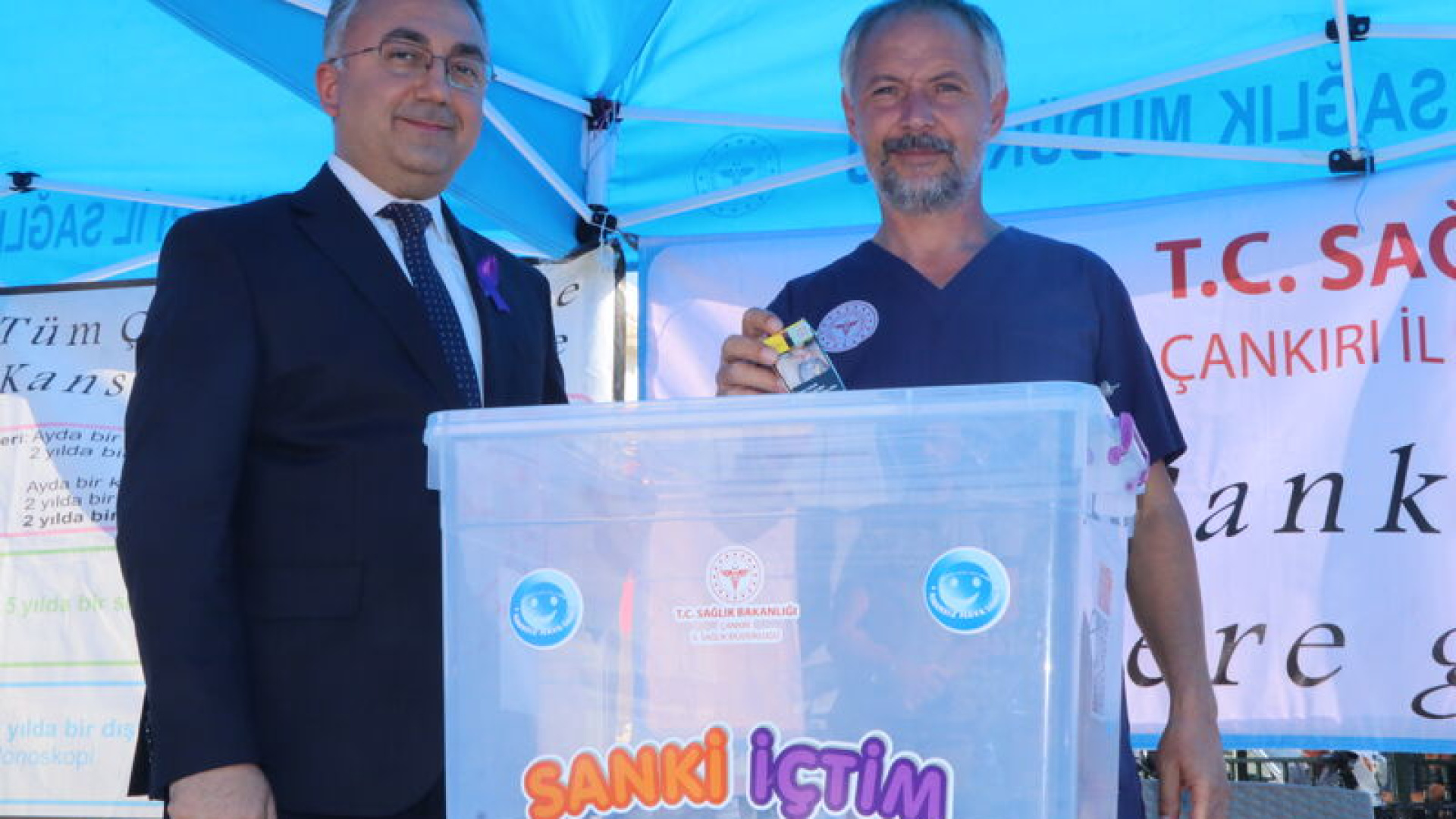 Çankırı'daki kampanyaya "Sanki Yedim Camisi" ilham oldu