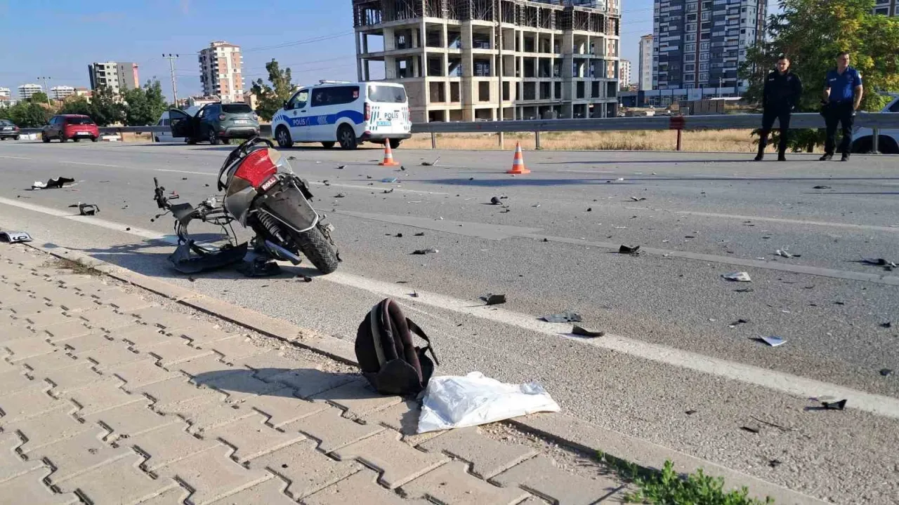 Karaman’da cipin çarptığı 15 yaşındaki elektrikli bisiklet sürücüsü kurtarılamadı