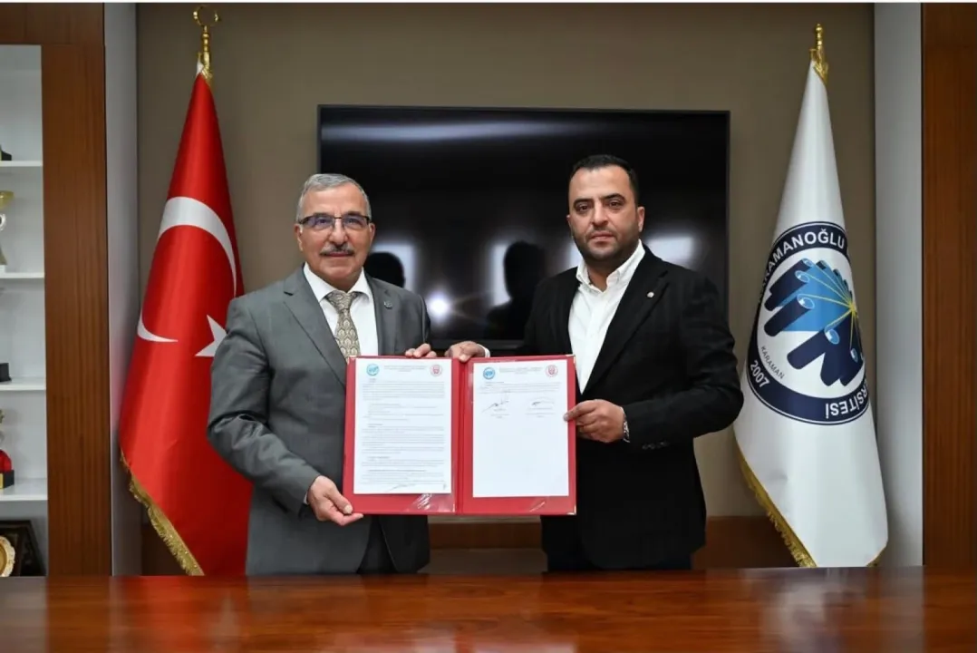 Karaman FK ile KMÜ Arasında İş Birliği Protokolü İmzalandı
