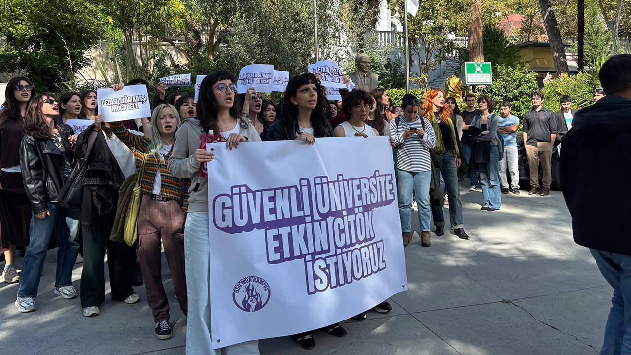 GSÜ öğrencisi kadınlardan rektörlüğe CİTÖK çağrısı: Cezasızlık düzenini kabul etmiyoruz