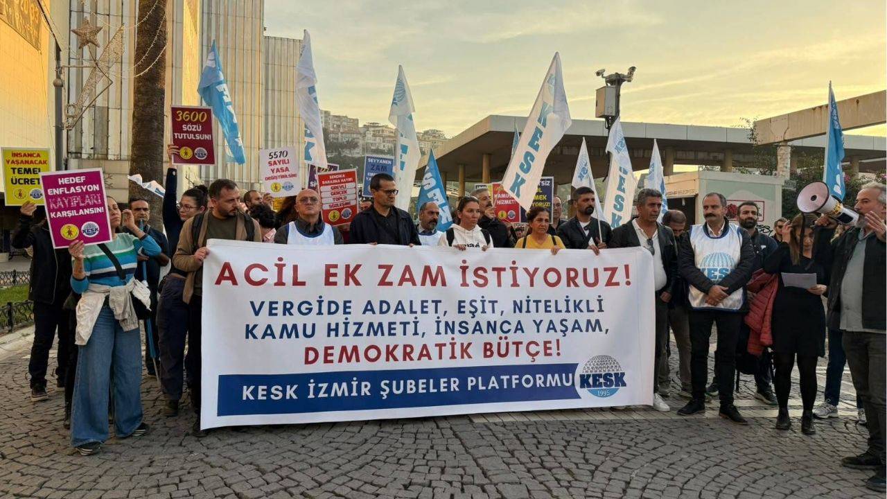 KESK'ten acil ek zam çağrısı: "Bütçeden payımıza düşeni istiyoruz"