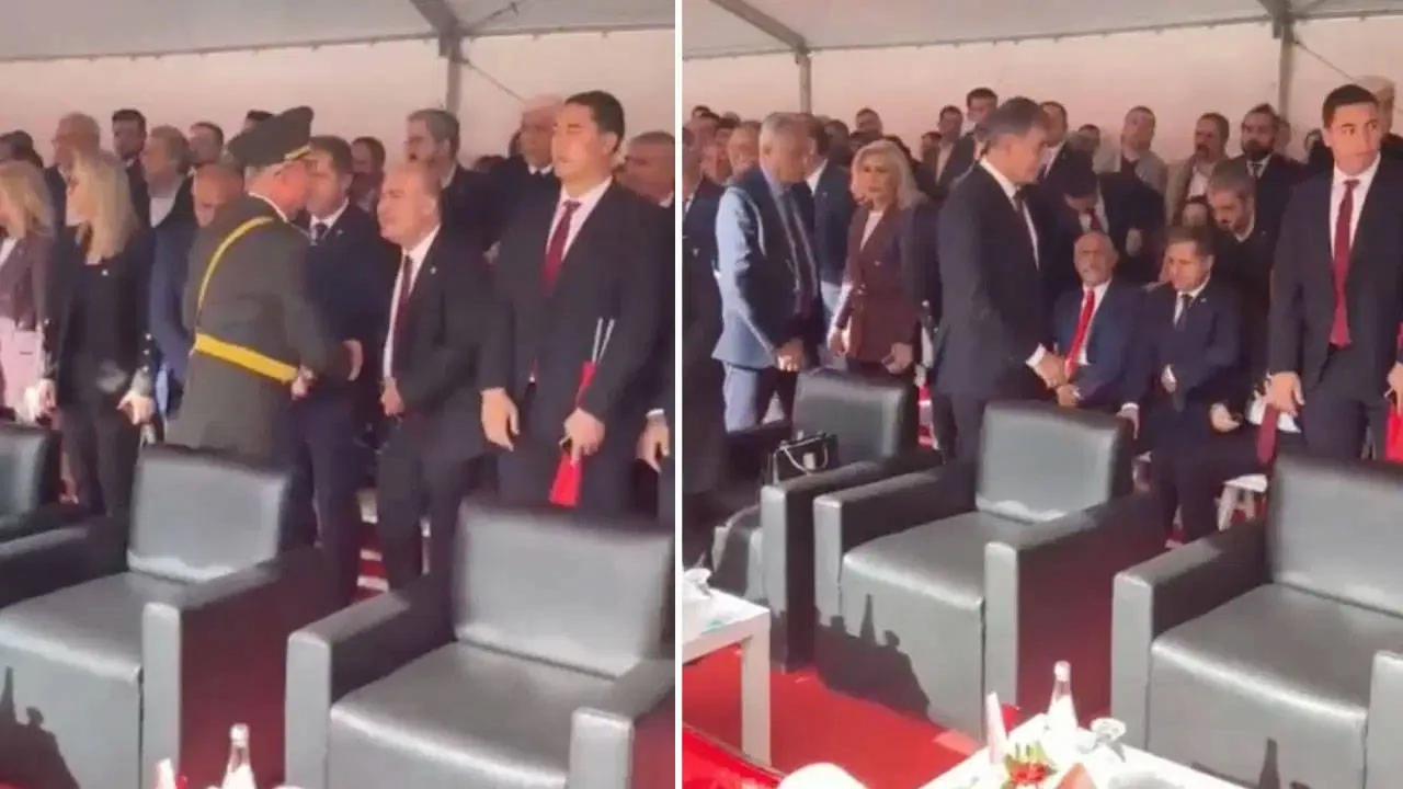 YENİ Parti milletvekilleri, 29 Ekim töreninde Cemil Tugay ile selamlaşmadı