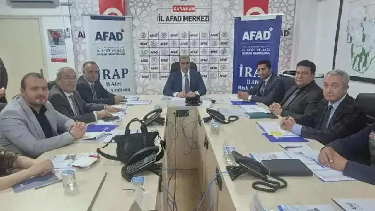 Karaman'da İDK-İRAP İzleme ve Değerlendirme Komisyonu Toplandı