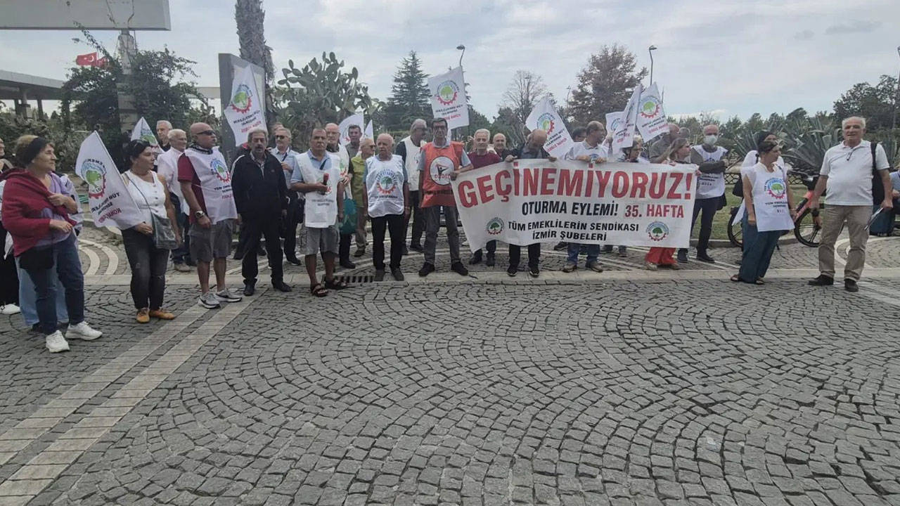 Emeklilerden insanca yaşam talebi