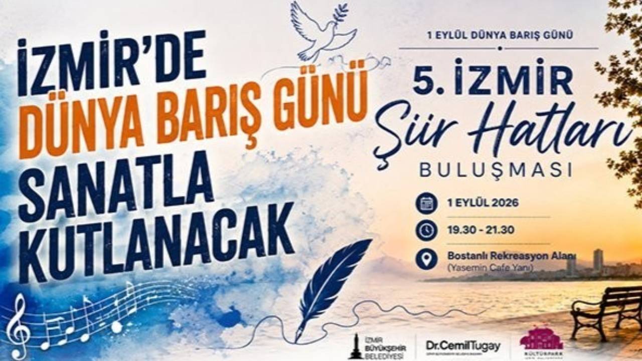 İzmir’de Dünya Barış Günü sanatla kutlanıyor